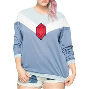 WeLoveFine Adventure Time Ice Queen Sweater NWT